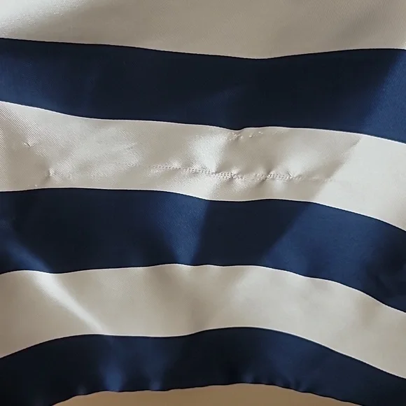 NWT Navy Blue and Gold Striped Skirt 💙💛 - Picture 2 of 11